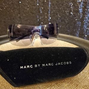 Ladies Marc Jacobs Black Wrap Sunglasses